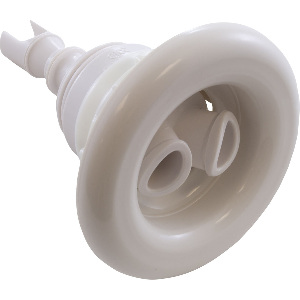 Jet Intl, WW Poly Storm Gun, 3-3/8"fd, Twin Roto, Smth, Wht, Thd : 229-8130