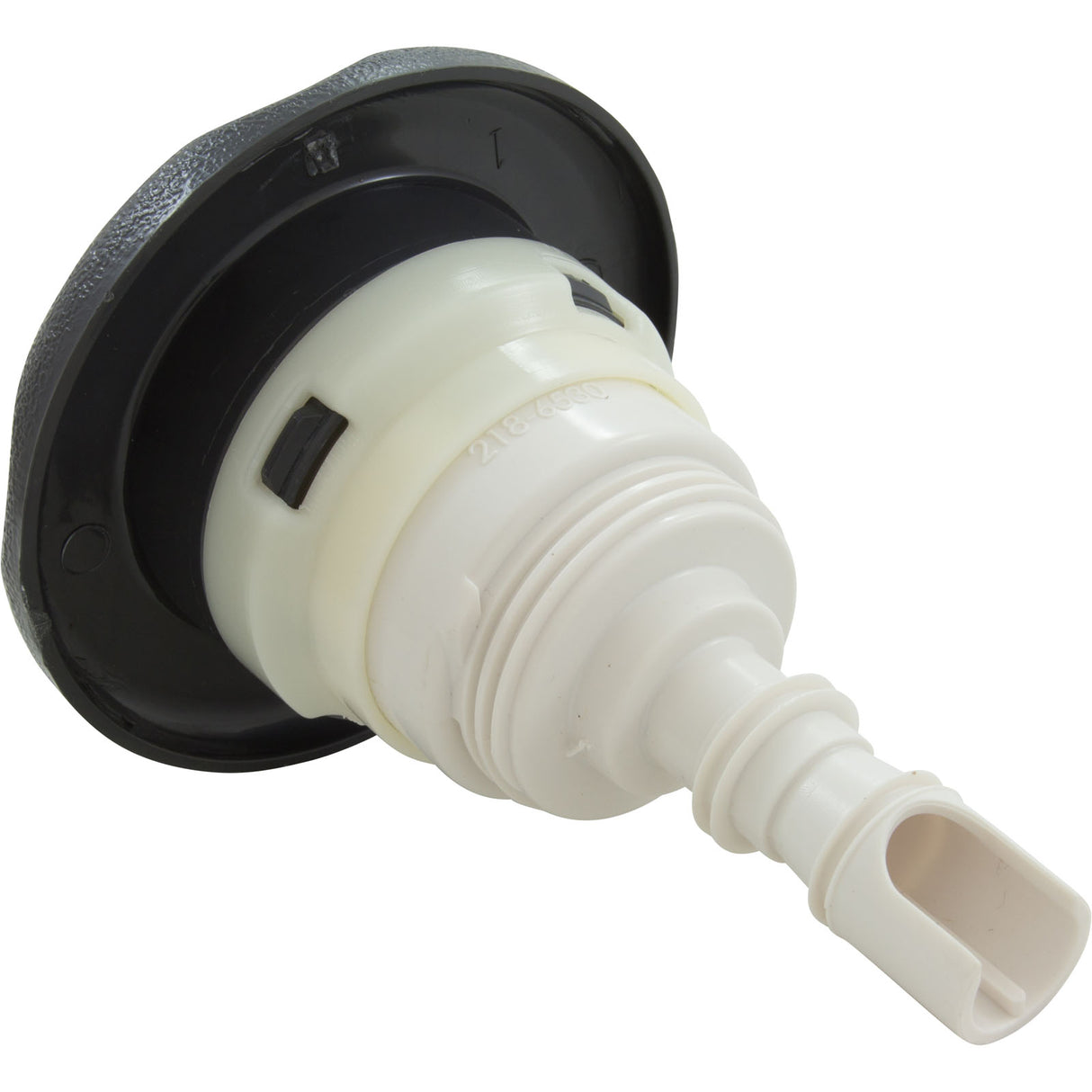 Jet Intl, WW Poly Strm Gun, 3-3/8"fd, 2Roto, Txt Scal, DkGry, Thd : 229-8121-DK