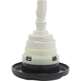 Jet Intl, WW Poly Strm Gun, 3-3/8"fd, 2Roto, Txt Scal, DkGry, Thd : 229-8121-DK