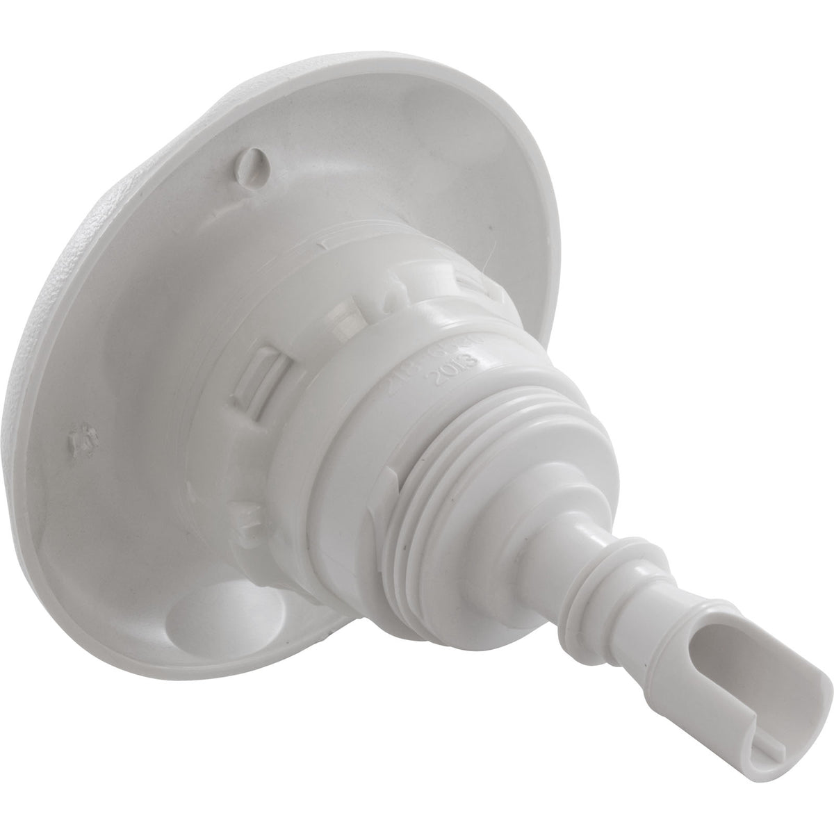 Jet Intl, WW Poly Storm, 4"fd, Twin Roto, Txt Scal, Wht, Thd : 229-8170