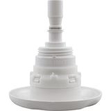 Jet Intl, WW Poly Storm, 4"fd, Twin Roto, Txt Scal, Wht, Thd : 229-8170