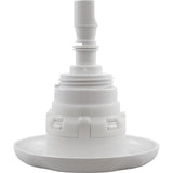 Jet Intl, WW Poly Storm, 4"fd, Twin Roto, Txt Scal, Wht, Thd : 229-8170