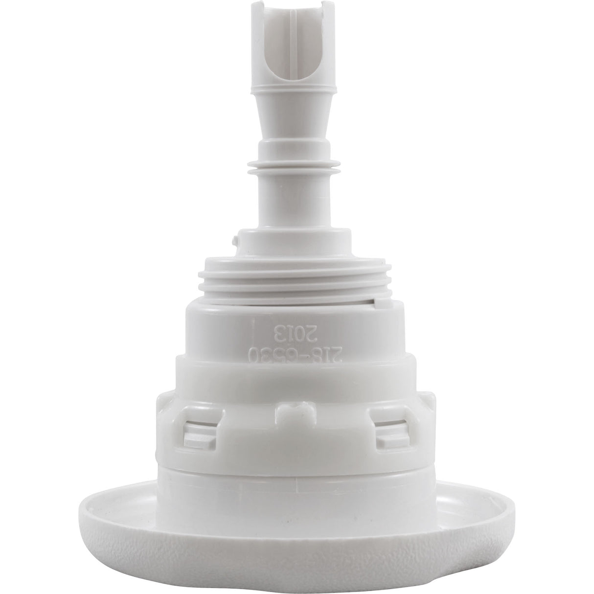 Jet Intl, WW Poly Storm Gun, 3-3/8"fd, Mass, Txt Scal, Wht, Thd : 229-8030