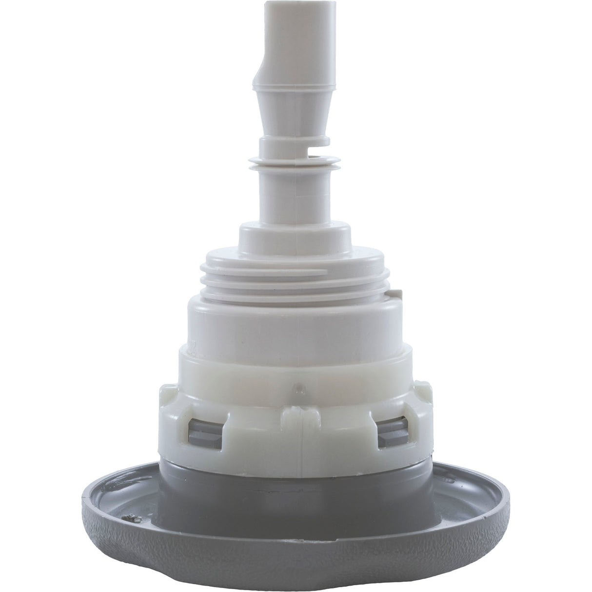 Jet Intl, WW Poly Storm Gun, 3-3/8"fd, Mass, Txt Scal, Gry, Thd : 229-8037