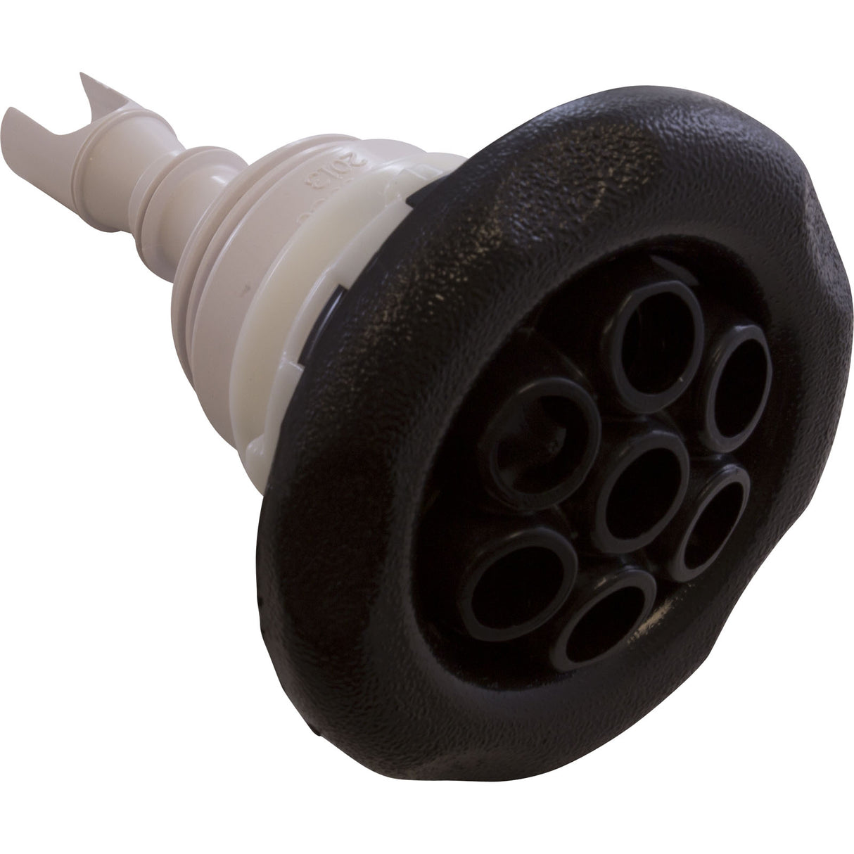 Jet Intl, WW Poly Storm Gun, 3-3/8"fd, Mass, Txt Scal, Blk, Thd : 229-8031