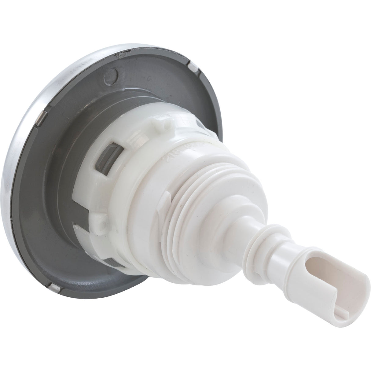 Jet Intl, WW Poly Storm Gun, 3-3/8"fd, Mass, Smth, SS/Gry, Thd : 229-8037S