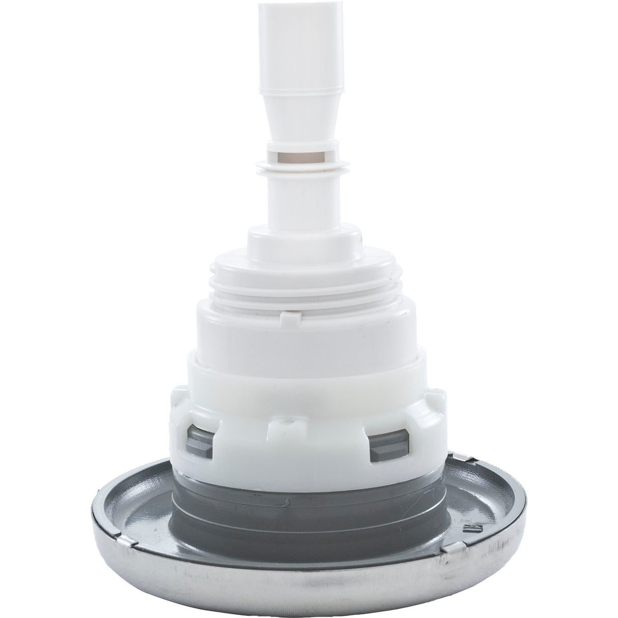 Jet Intl, WW Poly Storm Gun, 3-3/8"fd, Mass, Smth, SS/Gry, Thd : 229-8037S
