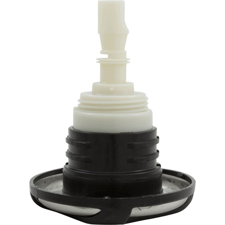 Jet Intl, WW Poly Storm, Swirl, 3-5/8"fd, Dir, SS/Blk, Thd : 229-4021S - Waterway - 806105437877 - PartsForSpas.com