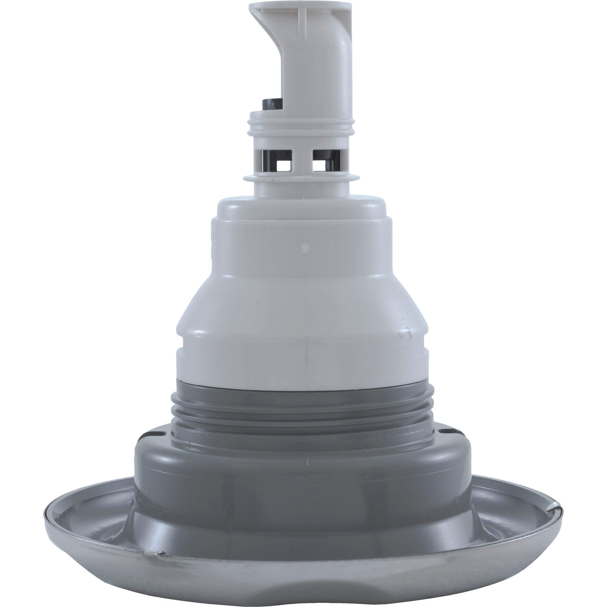 Jet Intl, WW Power Storm, 5"fd, Dir, Scalloped, SS/Gry, Thd : 229-5617S