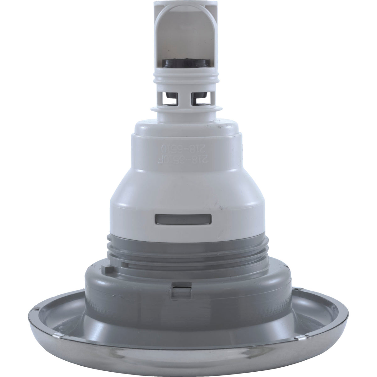 Jet Intl, WW Power Storm, 5"fd, Twin Roto, Smth, SS/Gry, Thd : 229-7617S