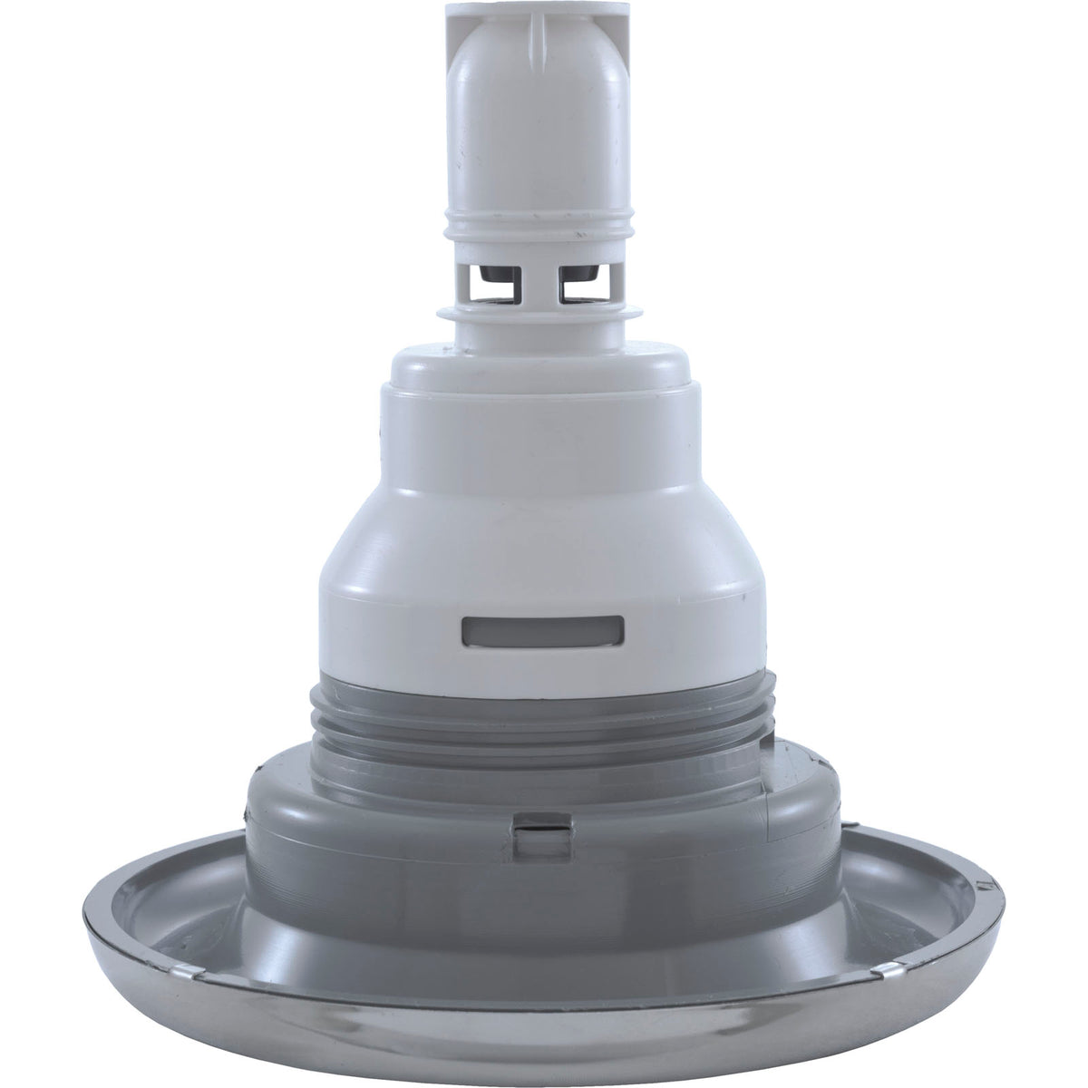 Jet Intl, WW Power Storm, 5"fd, Twin Roto, Smth, SS/Gry, Thd : 229-7617S