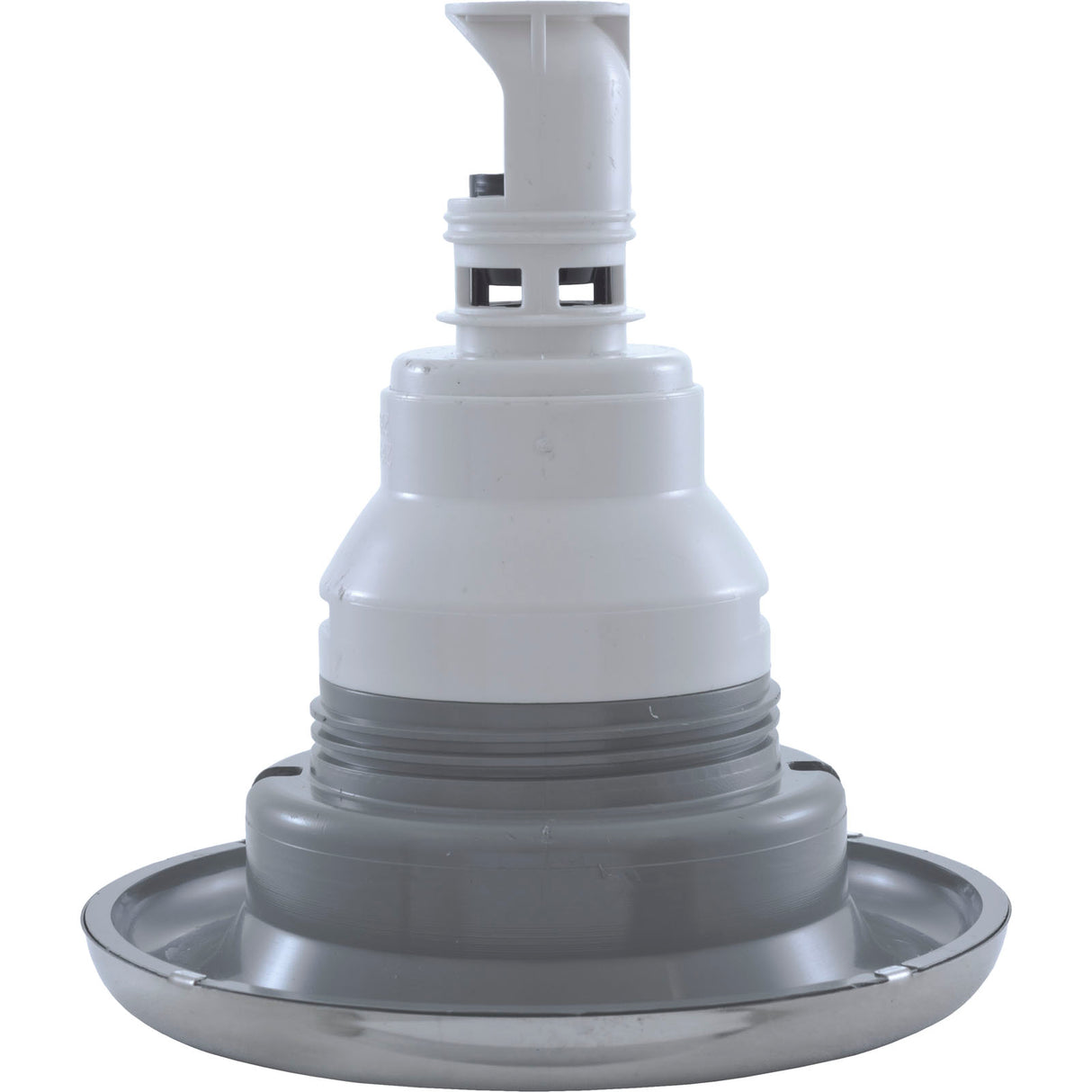 Jet Intl, WW Power Storm, 5"fd, Twin Roto, Smth, SS/Gry, Thd : 229-7617S