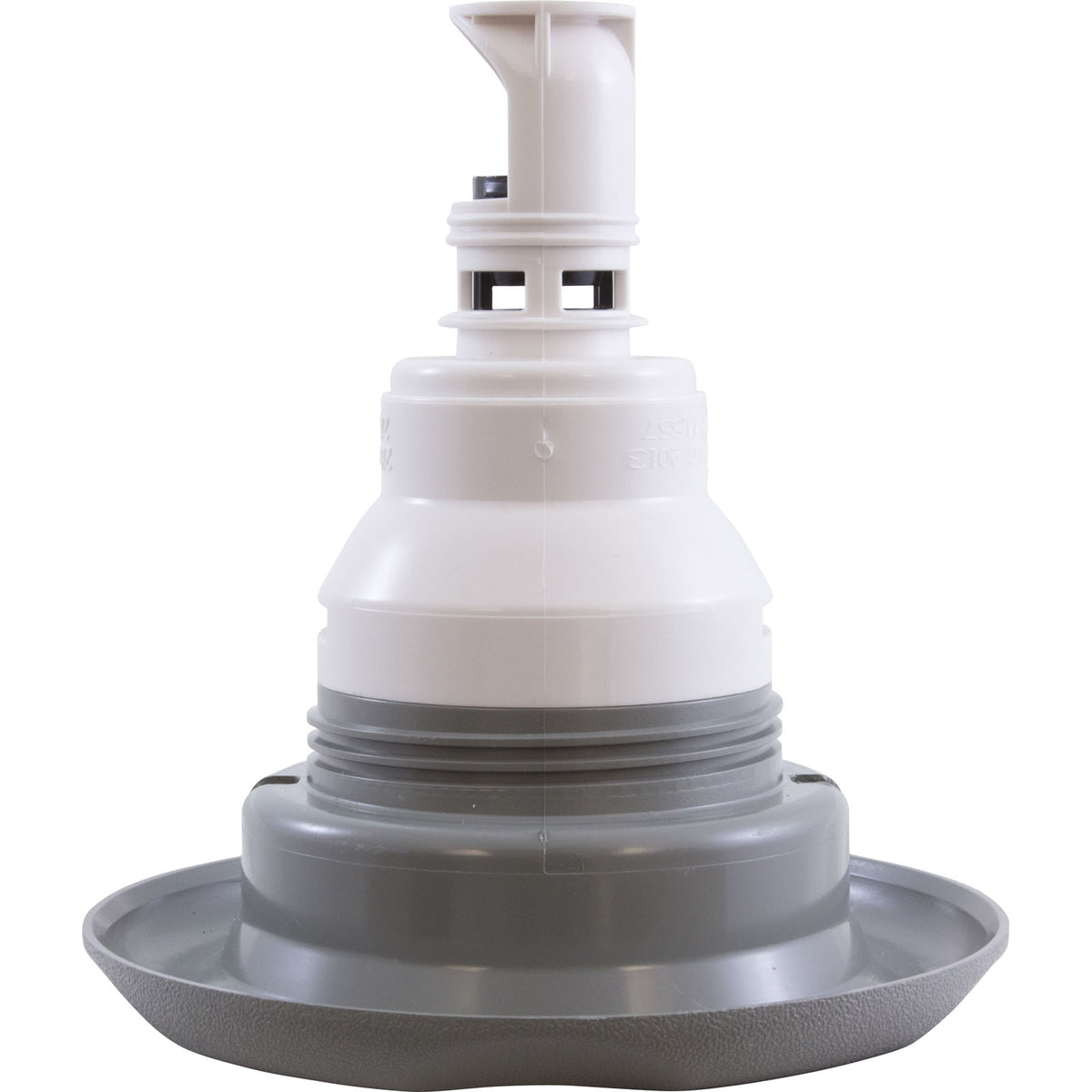 Jet Intl, WW Power Storm, 5"fd, Twin Roto, Txt Scal, Gry, Thd : 229-7617