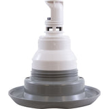 Jet Intl, WW Power Storm, 5"fd, Twin Roto, Txt Scal, Gry, Thd : 229-7617