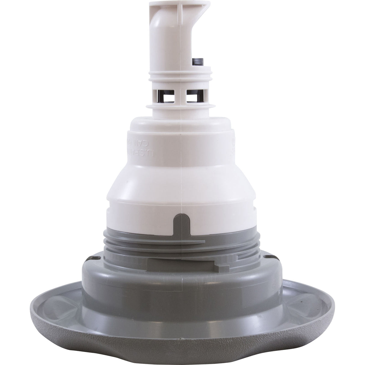 Jet Intl, WW Power Storm, 5"fd, Twin Roto, Txt Scal, Gry, Thd : 229-7617