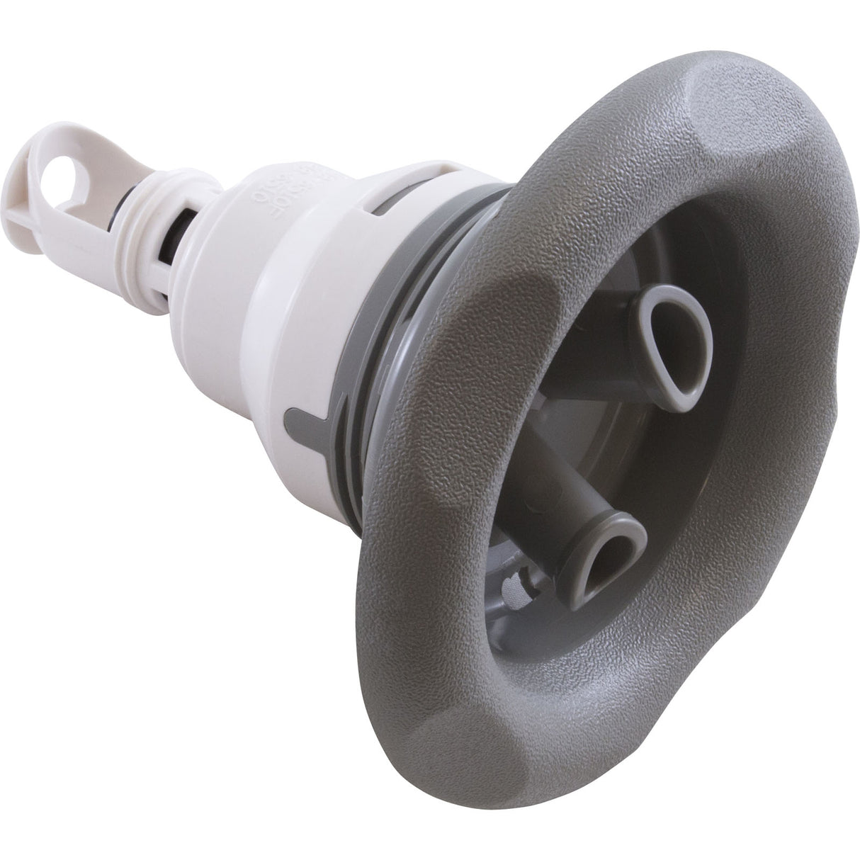 Jet Intl, WW Power Storm, 5"fd, Twin Roto, Txt Scal, Gry, Thd : 229-7617