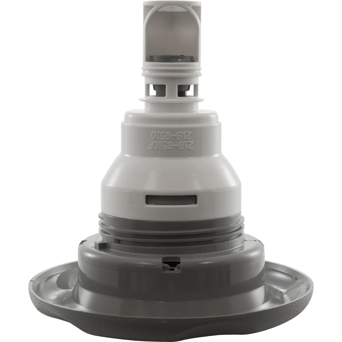 Jet Intl, WW Power Storm, 5"fd, Massage, Txt Scal, Gry, Thd : 229-7747
