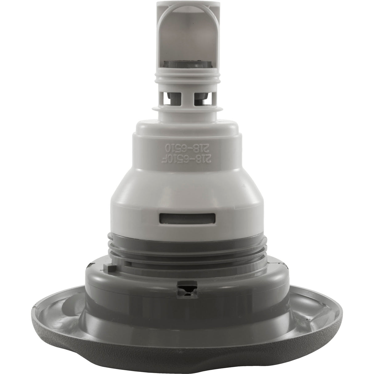 Jet Intl, WW Power Storm, 5"fd, Massage, Txt Scal, Gry, Thd : 229-7747