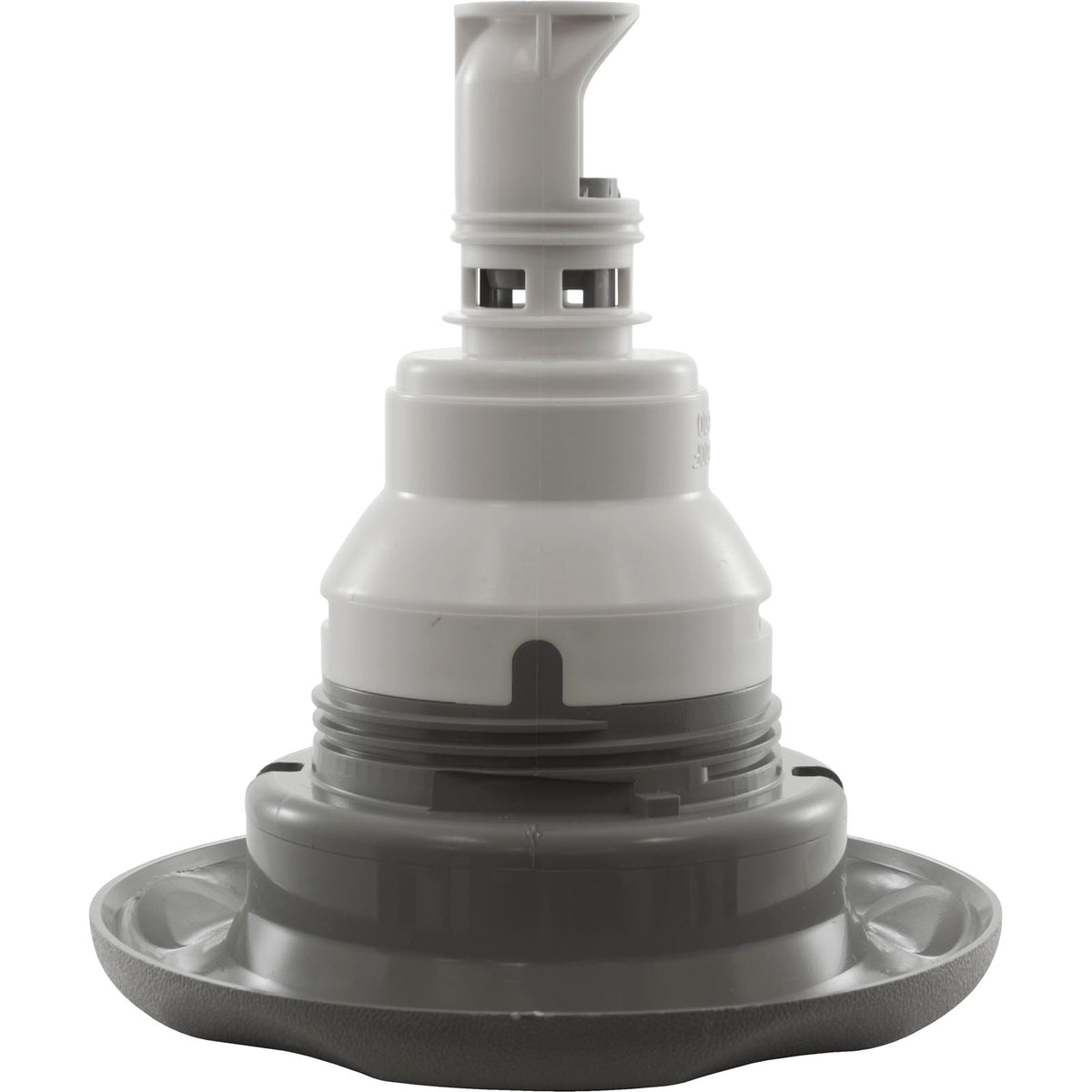 Jet Intl, WW Power Storm, 5"fd, Massage, Txt Scal, Gry, Thd : 229-7747