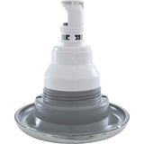 Jet Intl, WW Power Storm, 5"fd, Massage, Smth, SS/Gry, Thd : 229-7747S