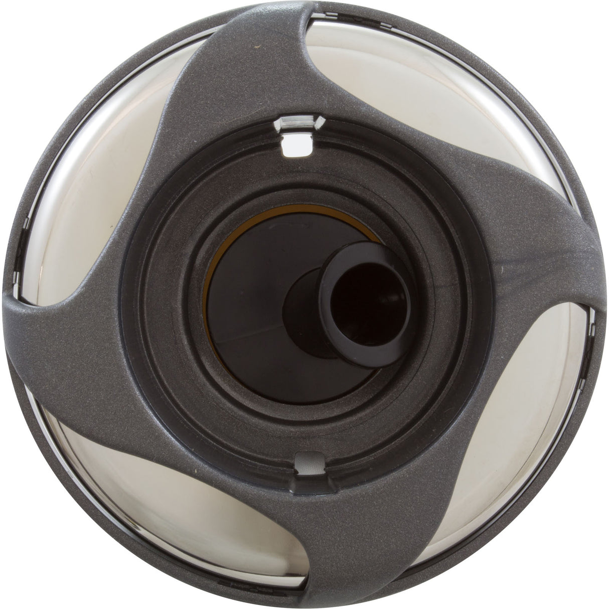 Jet Intl, WW Power Storm, Swrl, 5-1/4"fd, Fxd Roto, SS/DkGry, Thd : 229-6389DSG-1S