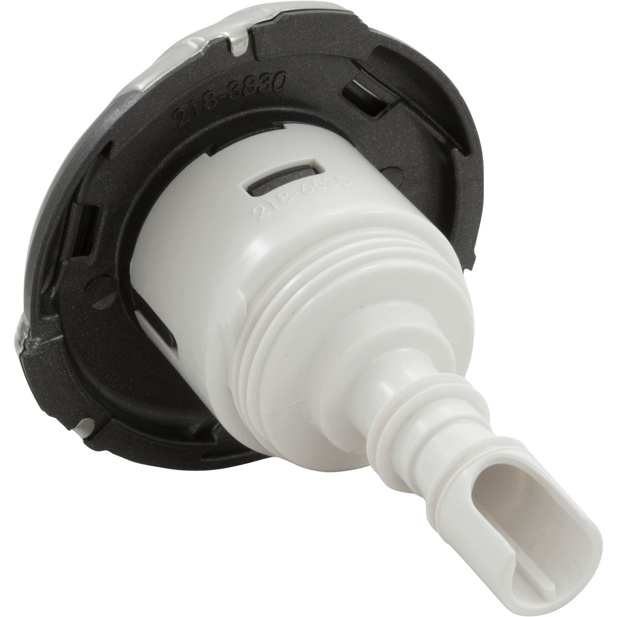 Jet Intl, WW Mini Storm, 3-1/4"fd, Dir, Luxe, SS/Dk Gry, Thd : 239-2309S-DSG
