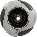 Jet Intl, WW Mini Storm, 3-1/4"fd, Dir, Luxe, SS/Dk Gry, Thd : 239-2309S-DSG