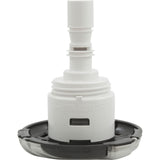 Jet Intl, WW Mini Storm, 3-1/4"fd, Dir, Luxe, SS/Dk Gry, Thd : 239-2309S-DSG