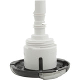 Jet Intl, WW Mini Storm, 3-1/4"fd, Dir, Luxe, SS/Dk Gry, Thd : 239-2309S-DSG