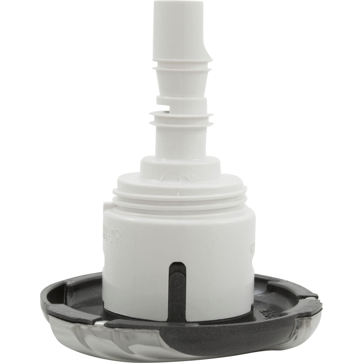 Jet Intl, WW Mini Storm, 3-1/4"fd, Dir, Luxe, SS/Dk Gry, Thd : 239-2309S-DSG