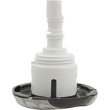 Jet Intl, WW Mini Storm, 3-1/4"fd, Dir, Luxe, SS/Dk Gry, Thd : 239-2309S-DSG