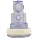 Jet Body, WW Cluster Storm, a3/8"b, w3/4"b, Thd, Clear : 228-1558G