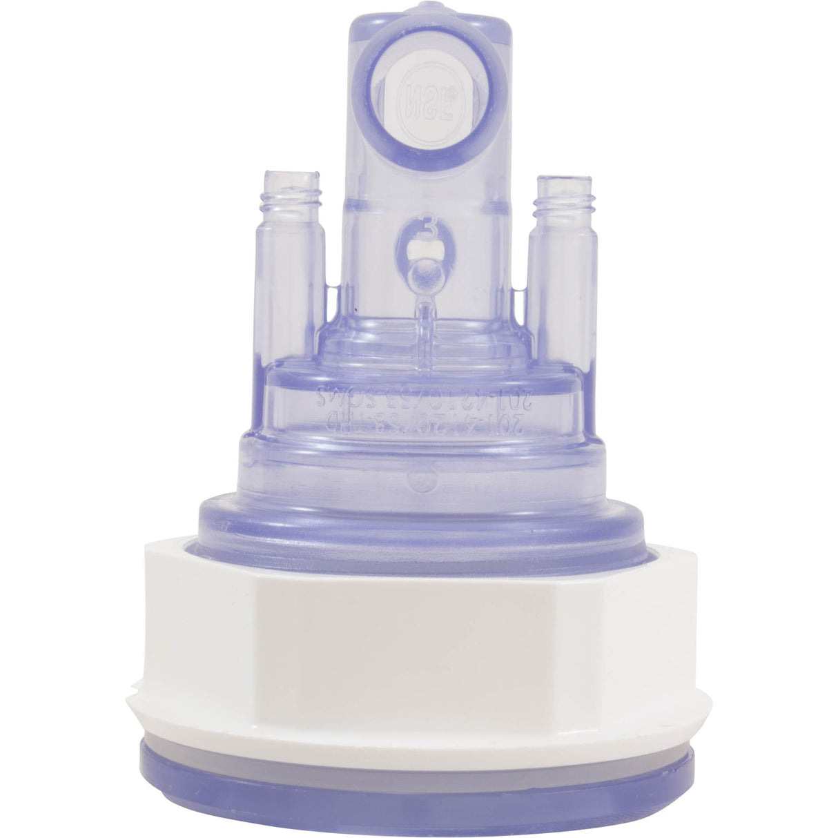 Jet Body, WW Poly Storm, a3/8"sb, w3/4"sb, Thd, Clear : 228-0438