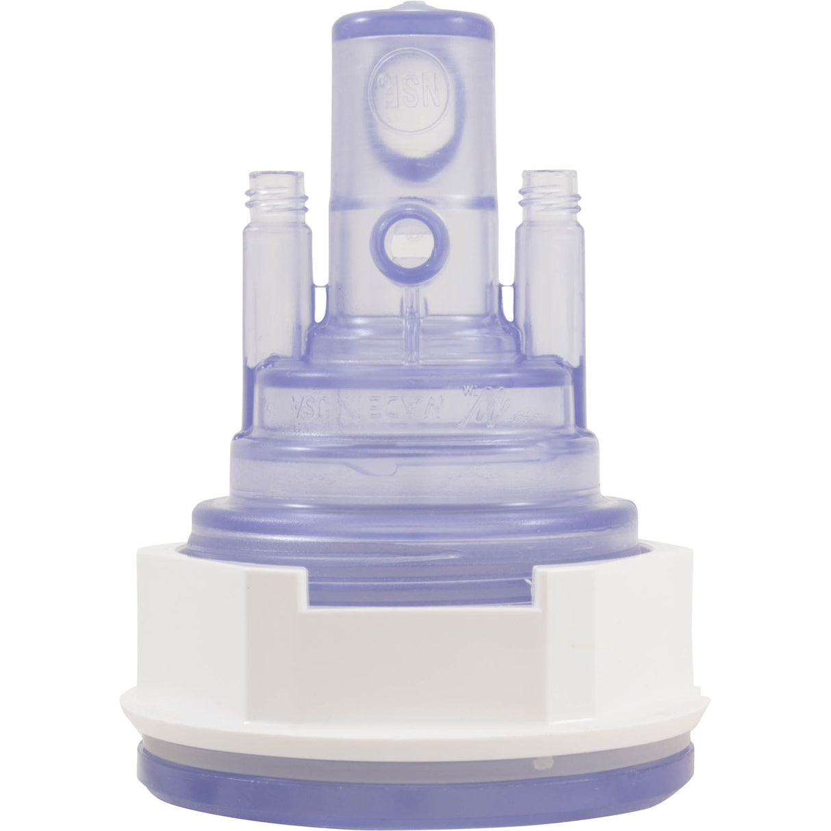 Jet Body, WW Poly Storm, a3/8"sb, w3/4"sb, Thd, Clear : 228-0438