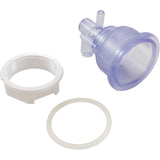 Jet Body, WW Poly Storm, a3/8"sb, w3/4"sb, Thd, Clear : 228-0438