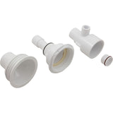 Jet Body Assy, WW Pwr Strm Gunite, a1"spg, w1-1/2"spg, Wht, Thd : 229-1200