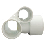 Jet Body Assy, WW Pwr Strm Gunite, a1-1/2"s, w2"s, Tee, Wht, Thd : 229-1210