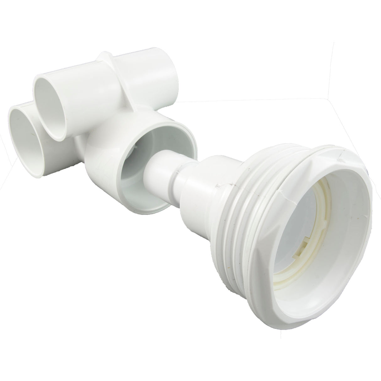 Jet Body Assy, WW Pwr Strm Gunite, a1-1/2"s, w2"s, Tee, Wht, Thd : 229-1210