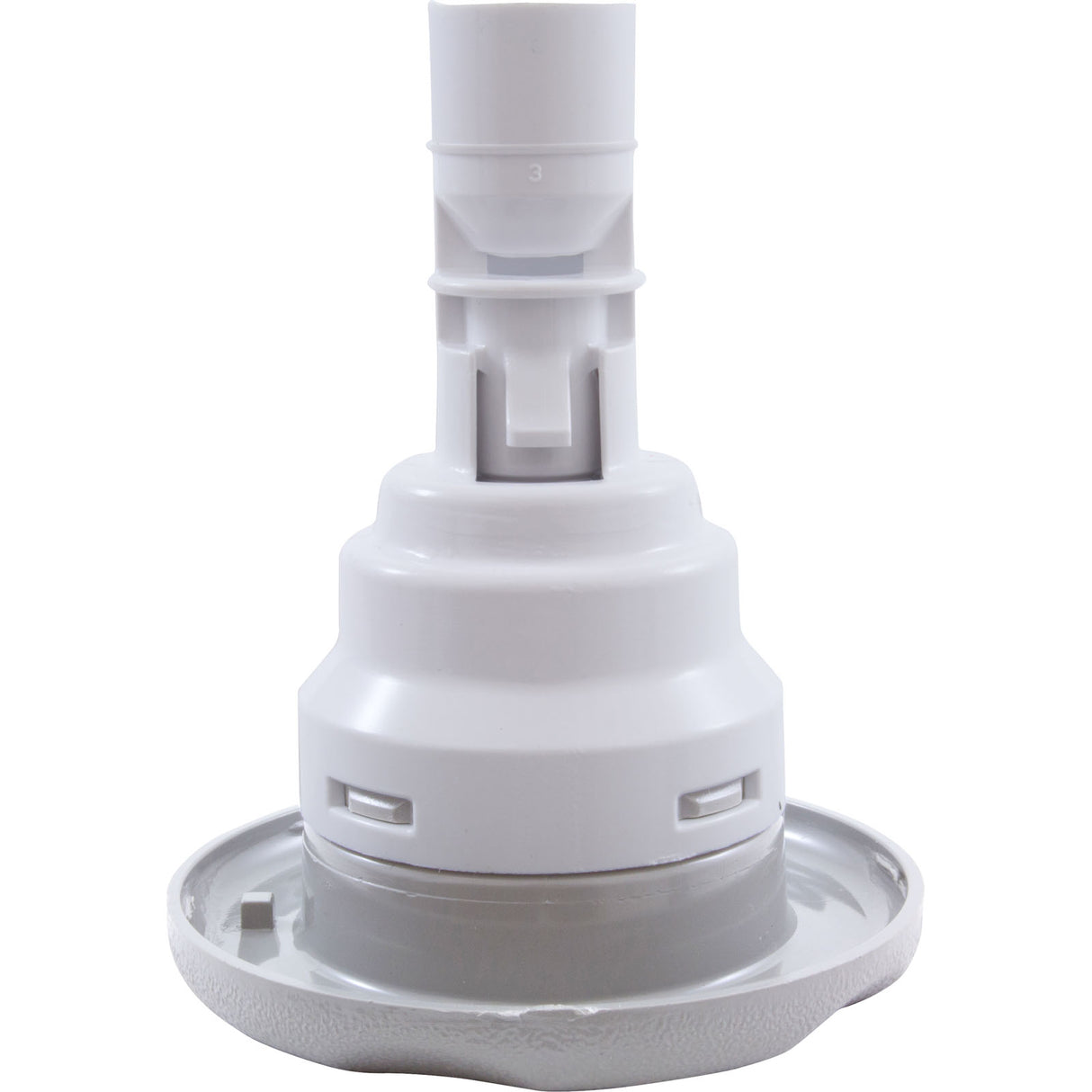 Jet Intl, WW Poly Storm, 3-3/8"fd, Dir, Text Scal, Sterling Slvr : 212-8059-STS