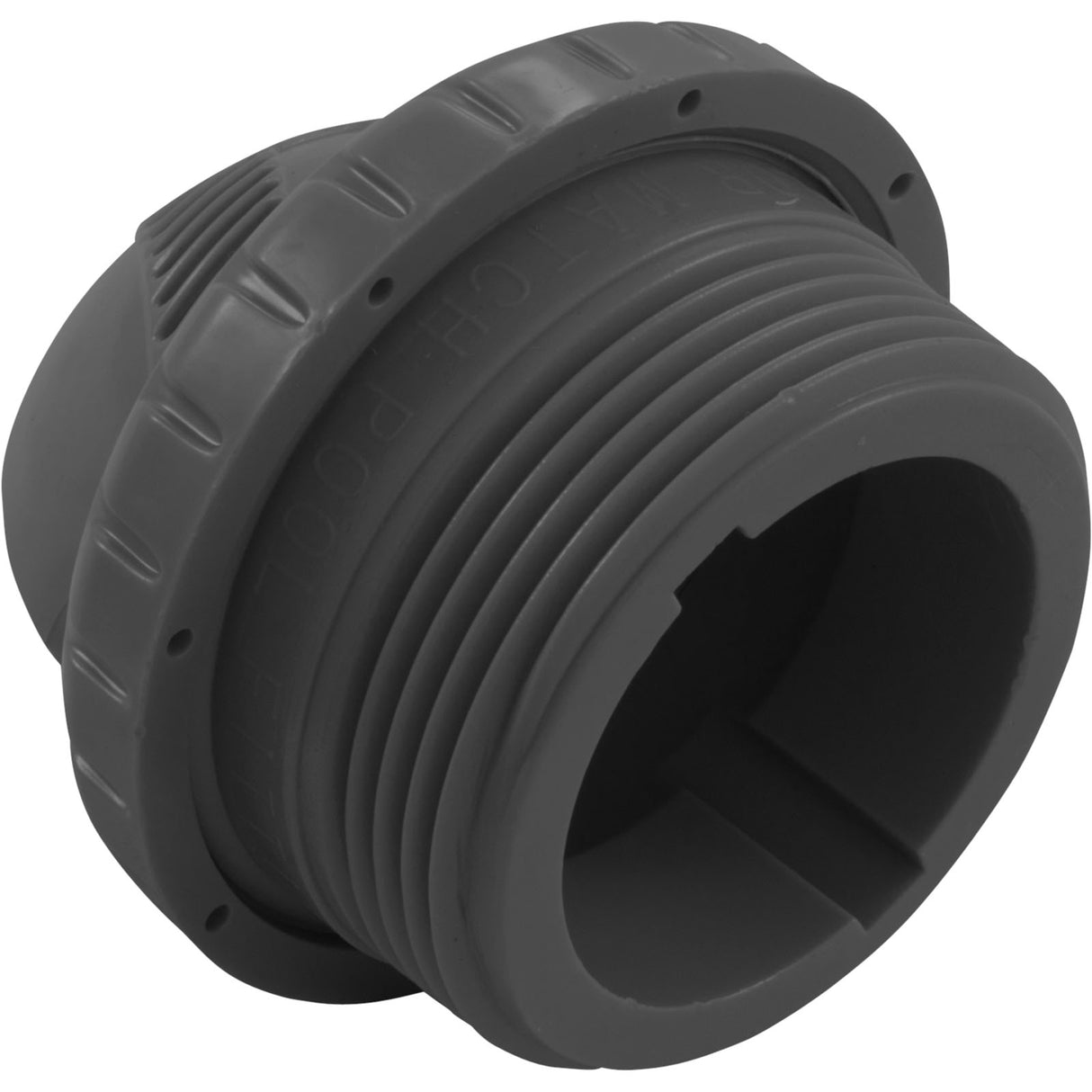 Inlet Fitting, Infusion Venturi, 1-1/2"mpt, Dk Gray : VRFTHDG - Infusion Pool Products - 858923003031 - PartsForSpas.com