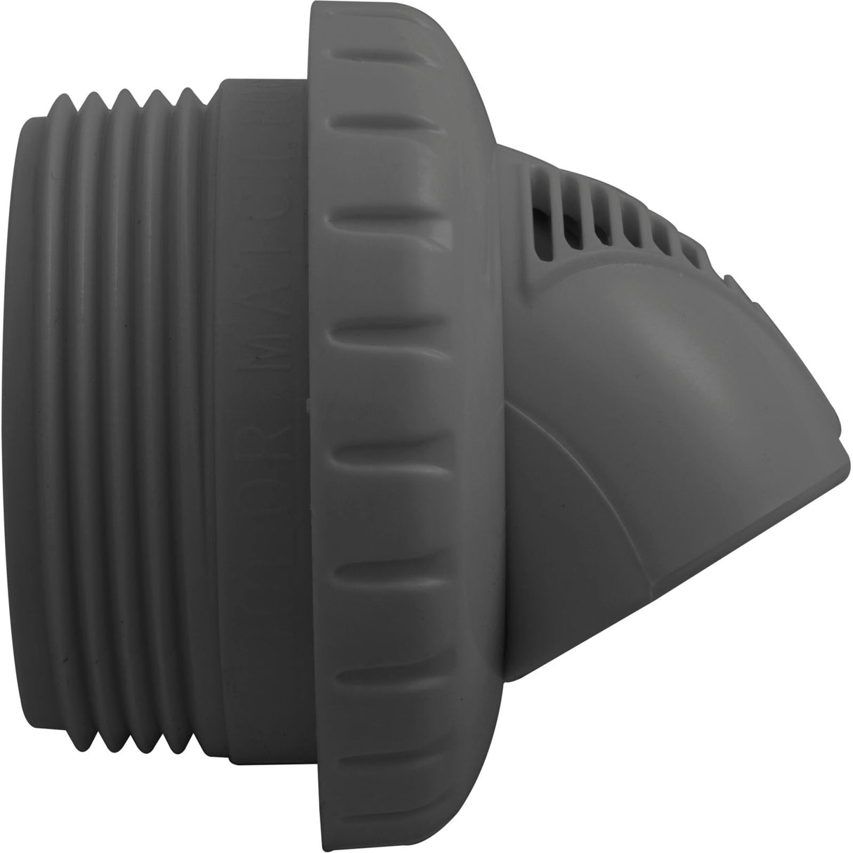 Inlet Fitting, Infusion Venturi, 1-1/2"mpt, Dk Gray : VRFTHDG - Infusion Pool Products - 858923003031 - PartsForSpas.com