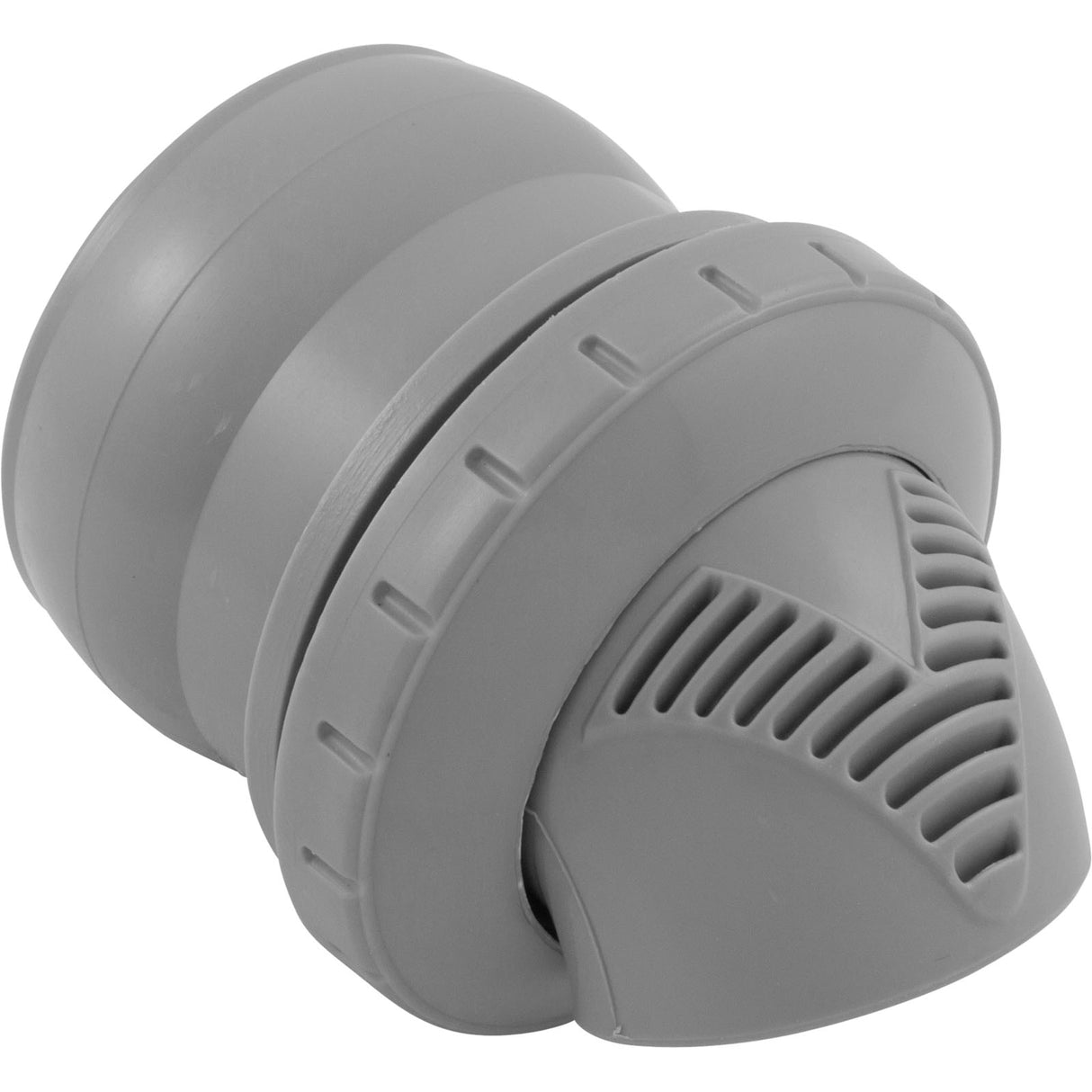 Inlet Fitting, Infusion Venturi, 2" Insider, Glueless, LtGry : VRFSAS2LG - Infusion Pool Products - VRFSAS2LG - PartsForSpas.com