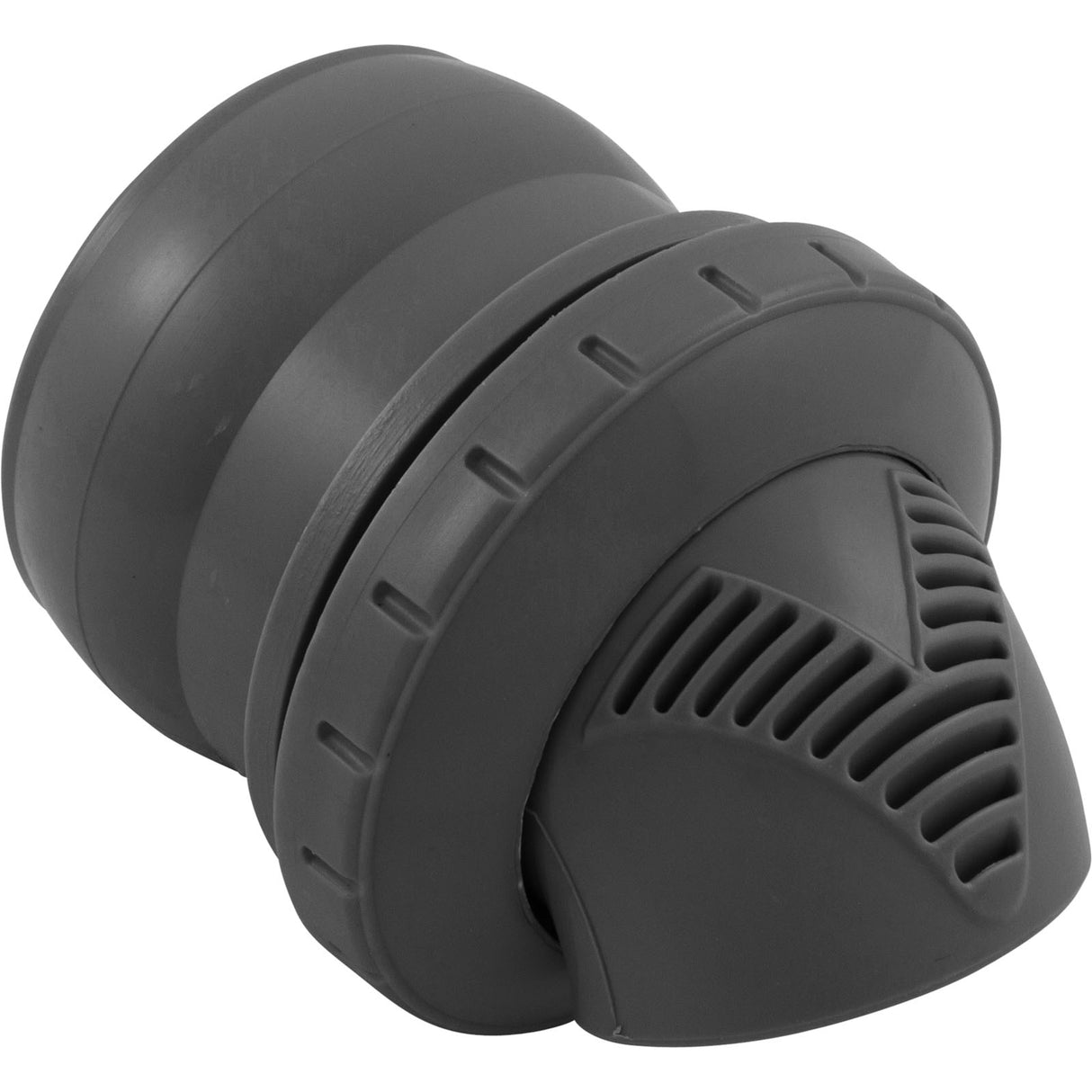 Inlet Fitting, Infusion Venturi, 2" Insider, Glueless, DkGry : VRFSAS2DG - Infusion Pool Products - 858923003390 - PartsForSpas.com