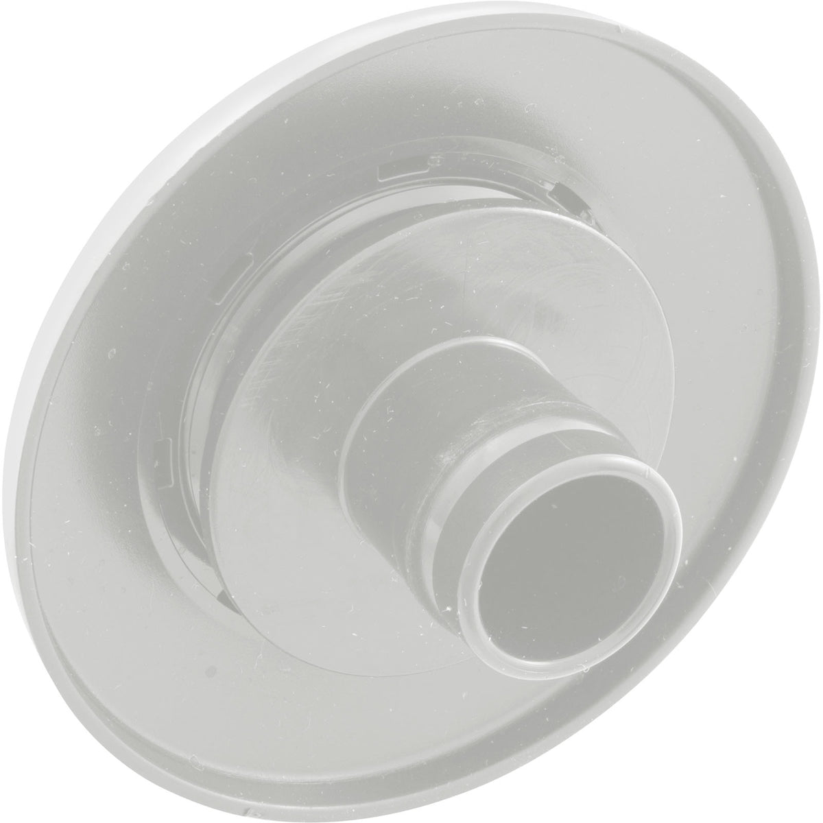Inlet Fitting, Infusion Vent., 1" Insider Glueless, w/Flg, Wht : VRFSAF1WH