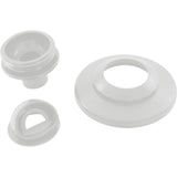 Inlet Fitting, Infusion Vent., 1" Insider Glueless, w/Flg, Wht : VRFSAF1WH - Infusion Pool Products - 858923003291 - PartsForSpas.com