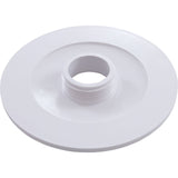 Wall Fitting, 6" dia, 1-7/8"hs, 1-1/2"mpt, White : 615T101