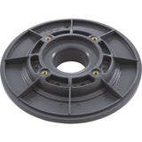 Wall Fitting, 6" dia, 1-7/8"hs, 1-1/2"mpt, Dk Gray : 615T105