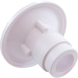 Wall Fitting, 6" dia, 2-3/8" Hole Size, 2" Slip, White : RND101