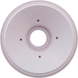 Wall Fitting, 6" dia, 2-3/8" Hole Size, 2" Slip, White : RND101