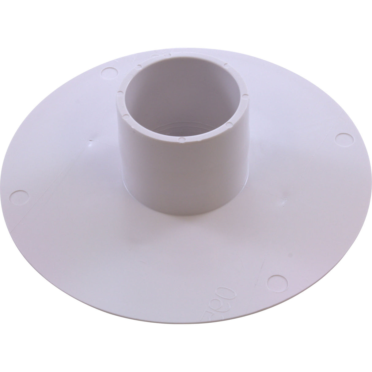 Wall Fitting, 6" dia, 2-3/8"hs, 2"s Insider, White : 620SI101